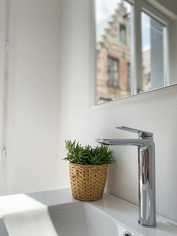 Suite City Center In Quiet Street & Airco Amberes Apartamento